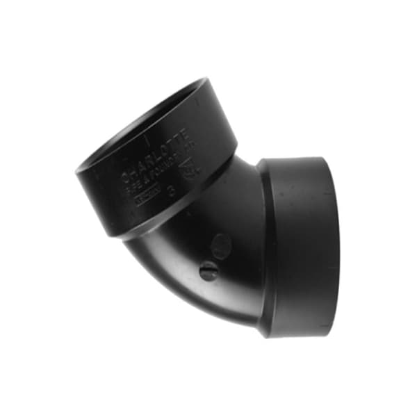 Charlotte Pipe And Foundry 2 60DEG HxH Ell ABS 00319 0800HA - main